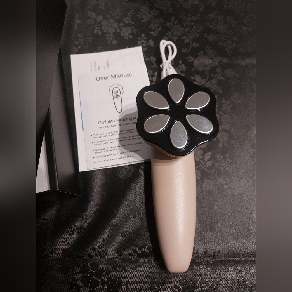 Cellulite Massager - Black and Pink